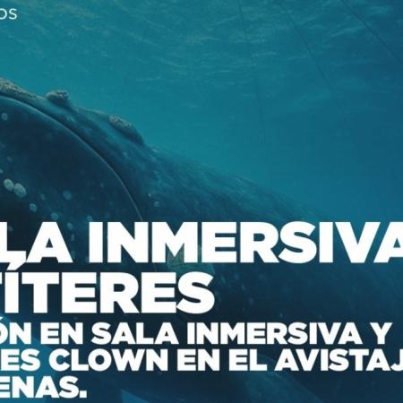 Vacaciones de invierno: instalarán un domo inmersivo sobre ballenas