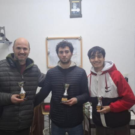 Merlín Gabrielli campeón de Segunda del Club Ajedrez Necochea