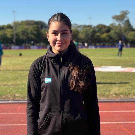 Rosario Coronel ya está en Paraguay para el Iberoamericano de atletismo