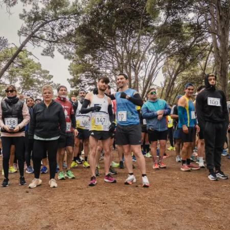 El Desafío del Parque volvió a convocar a más de 200 personas. Guevara y Cattini, los ganadores en 8K