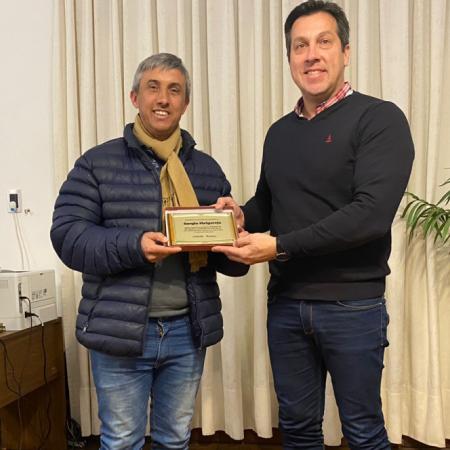 Sergio Melgarejo debutó como candidato a concejal: “Tengo muchas ganas de gastar las zapatillas hablando con la gente”
