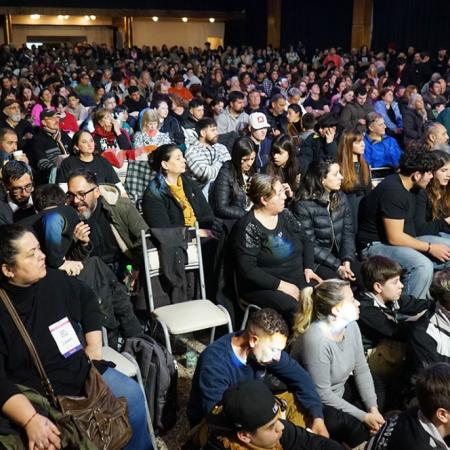 En un Centro Vasco colmado, Necochea cerró su jornada como sede regional de Cultura en Bonaerenses