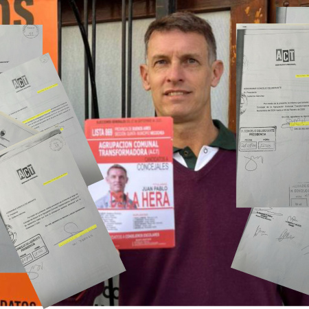 La farsa de la ACT: Juan Pablo De la Hera, el candidato que nunca quiso ser concejal