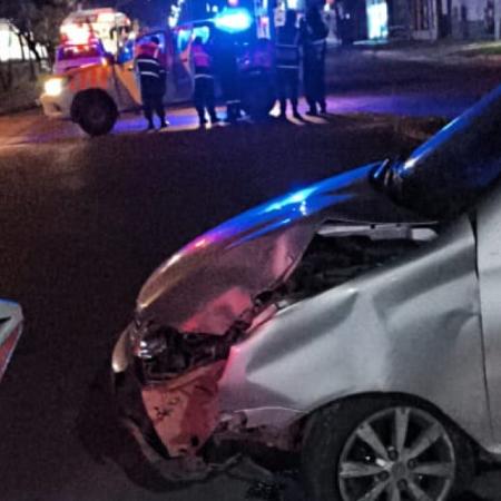 Chocó una columna en avenida 75 y 44 y se negó a la alcoholemia
