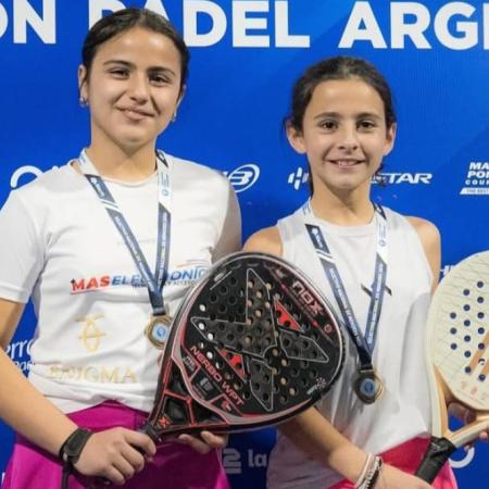 Isabella Gavilán, número 1 del país en pádel Sub 12