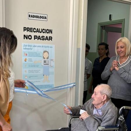 Inauguraron la sala de rayos de la Unidad Sanitaria de La Dulce