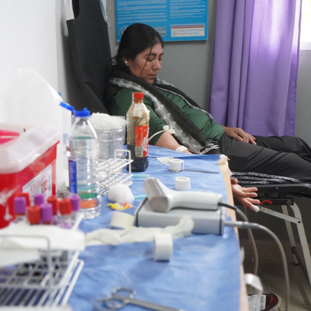 Nueva colecta de sangre y registro de médula ósea en el Hospital Municipal