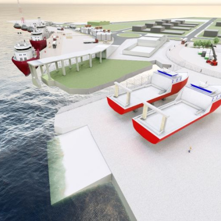 Presentan el Complejo Industrial Pesquero “Manumar” en Puerto Quequén
