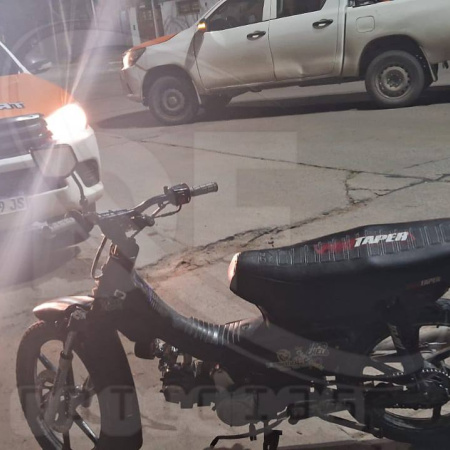 Tránsito recupera una moto con pedido de secuestro activo tras una persecución