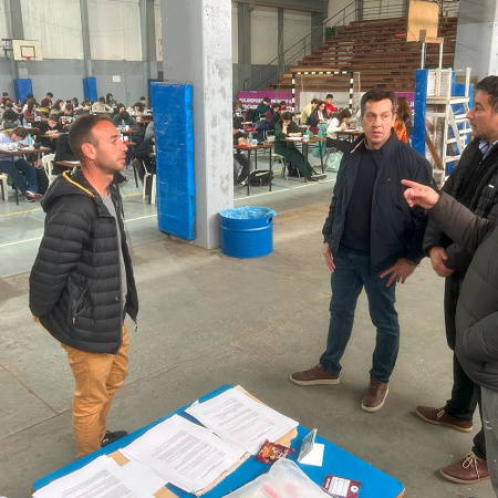 El Polideportivo se llenó de jóvenes talentos con las Olimpiadas Matemáticas