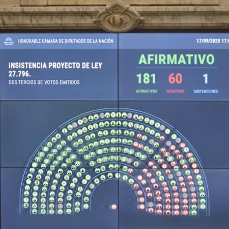 Contundente rechazo a los vetos de Milei: Diputados ratificó el financiamiento del Garrahan y las universidades