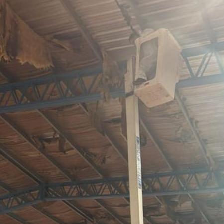 Avanza la reparación del techo del CEF 76 de Quequén