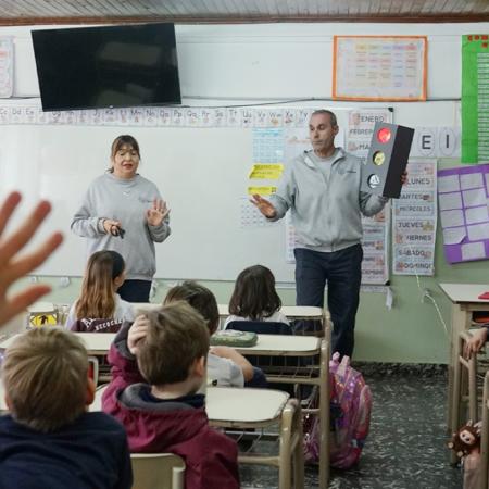 Continúan las jornadas de educación vial en escuelas de Necochea y Quequén