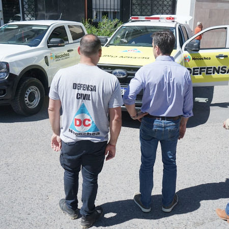 El municipio incorporó nuevos vehículos y maquinaria: “Es fruto de una administración responsable”, destacó Rojas
