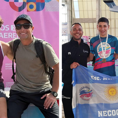 El atletismo y la natación adaptada le aportaron cuatro medallas a Necochea en los Juegos Bonaerenses
