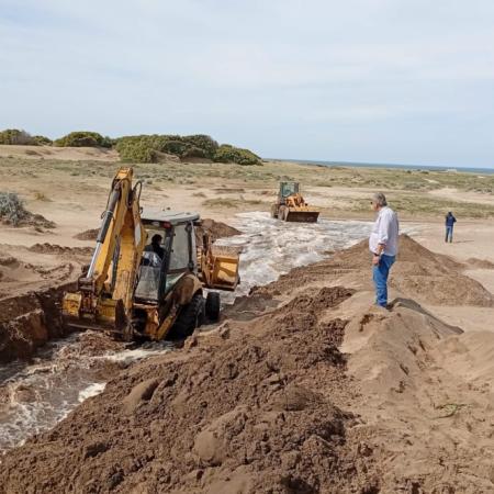 Los canales del distrito funcionan con normalidad tras tareas de mantenimiento del EMSUR