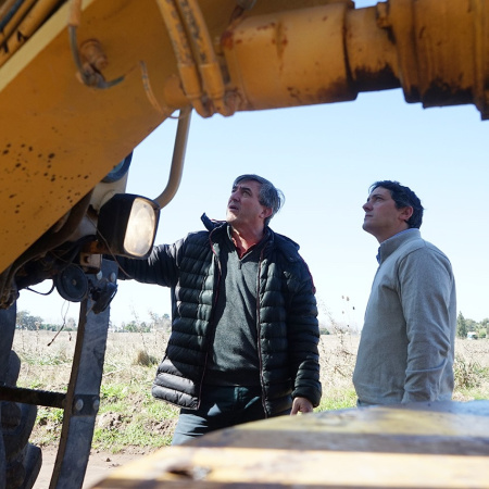 Furno destacó avances en obras locales y gestionará fondos provinciales para reactivar proyectos en Necochea