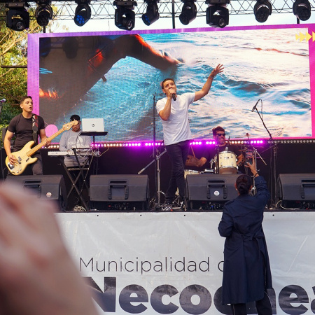 Comenzaron los festejos por el aniversario de Necochea en el Parque Miguel Lillo