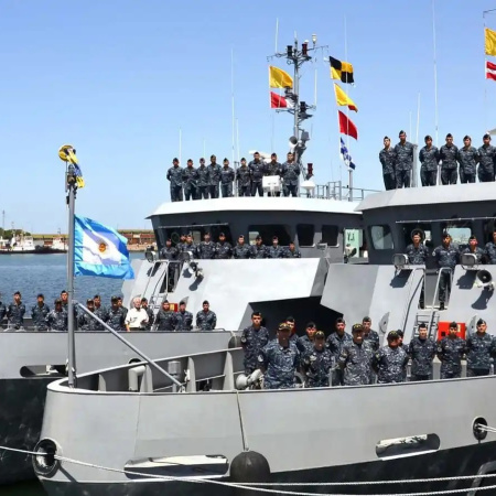 Dos lanchas de instrucción de la Armada realizarán prácticas formativas en Puerto Quequén