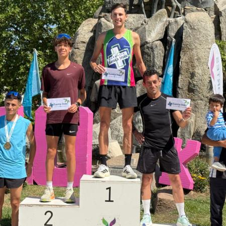 Gran cierre de año de los atletas de la Escuela Municipal que brillaron en los 10K de Balcarce