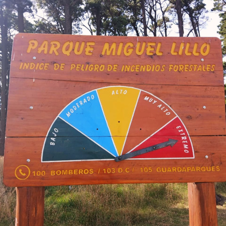 Frente a la ola de calor y el riesgo extremo de incendios, elevan recomendaciones para preservar el Parque