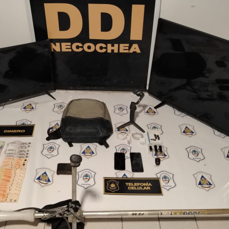 Se esclarecen varios hechos delictivos tras allanamientos de la DDI Necochea
