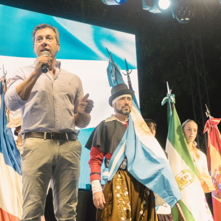 Rojas destacó el aporte de las colectividades en una fiesta que celebra la diversidad cultural de Necochea