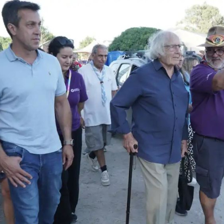 Pérez Esquivel llamó a la unidad y la rebeldía de conciencia en un encuentro scout con la presencia del intendente