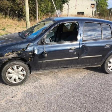 Un choque entre una moto y un auto en Quequén dejó como saldo tres personas hospitalizadas