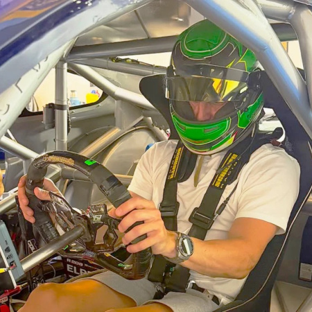 De Benedictis probó el Mustang del RUS Med Team: “Me sorprendió de movida”