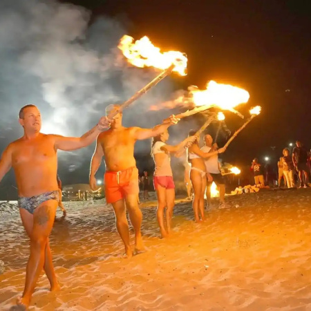 Esta noche se realizará la tradicional Ceremonia de Antorchas de los guardavidas de Necochea y Quequén