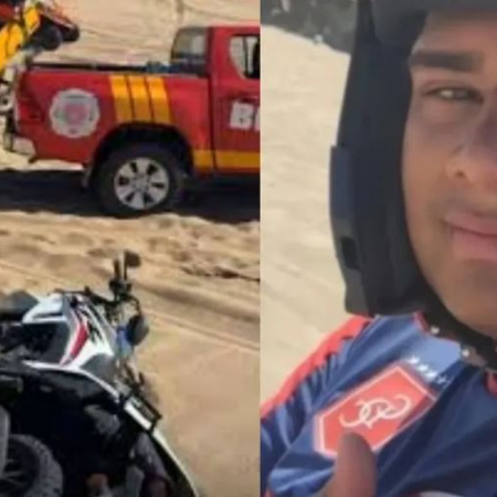 Murió un joven tras un accidente en los médanos durante el Enduro del Verano en Villa Gesell
