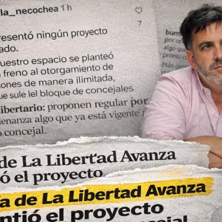 La Libertad Avanza se desmiente sola: su “vocería” niega el proyecto que su propio concejal anunció públicamente
