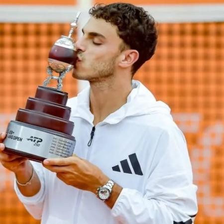Francisco Cerúndolo es el nuevo campeón del Argentina Open tras vencer a Luciano Darderi en sets corridos