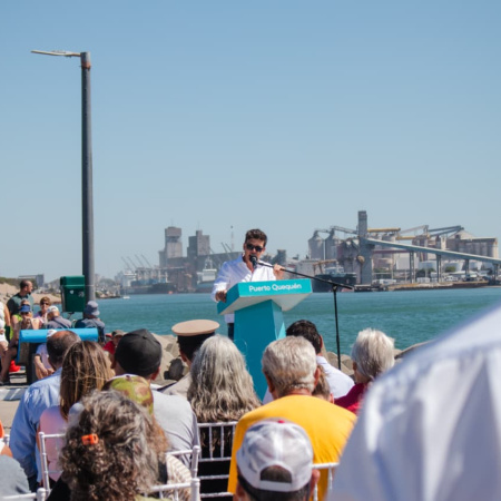 Aniversario del Consorcio de Puerto Quequén: El Presidente interino, Mariano Carrillo, anunció obras clave