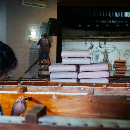 Restauran las instalaciones del Teatro Municipal de cara a la temporada de invierno