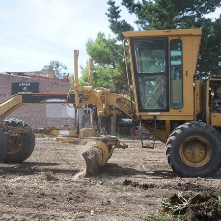 El municipio sigue con limpieza y entoscado de calles en los barrios