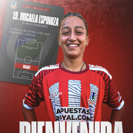 La necochense Micaela Espinoza inicia su primera experiencia internacional en Chile