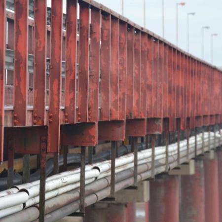 Este jueves se cortará el tránsito en el Puente Dardo Rocha y solo se podrá transitar por el Colgante
