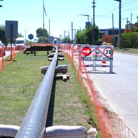 Histórica obra de ampliación de la red de gas en Necochea y Quequén