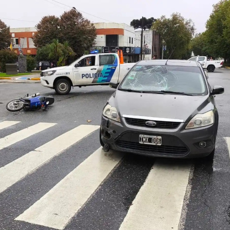 Varios accidentes de tránsito en Necochea dejaron heridos y daños materiales