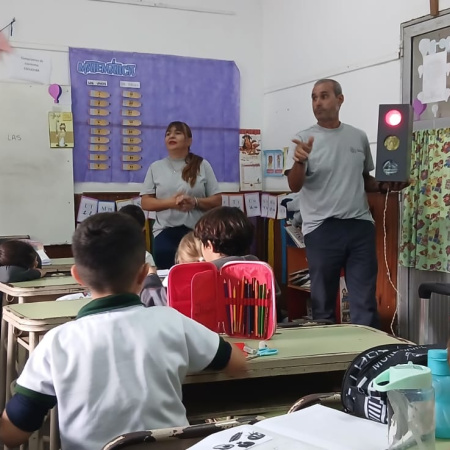 Retomaron las charlas y visitas del Observatorio Vial municipal a instituciones educativas