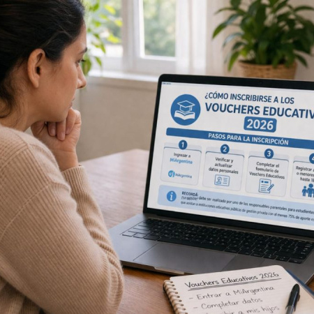 Abrió la inscripción a los Vouchers Educativos 2026: requisitos, topes y cómo anotarse