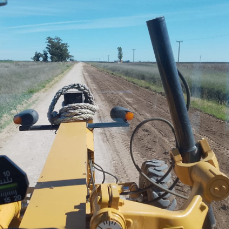 El EMSUR continúa con mantenimiento y mejora de la red vial rural