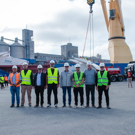 Puerto Quequén marca un hito: llega carga para Vaca Muerta y se fortalece el rol de YPF en la logística nacional