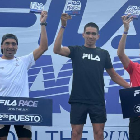 Federico Santibáñez volvió al podio en Buenos Aires y ratificó su gran presente