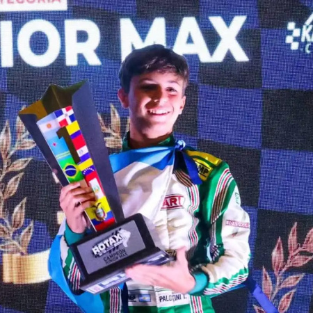 Salto internacional: el necochense Thiago Palotini correrá en la Fórmula 4 Italiana