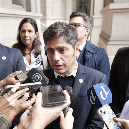 Kicillof participó de una audiencia en la Corte Suprema por una deuda millonaria de Nación con la Provincia