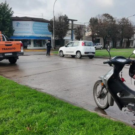 Motociclista herida tras un nuevo choque en avenida 58 y 69: ya es el tercer accidente del año en la esquina