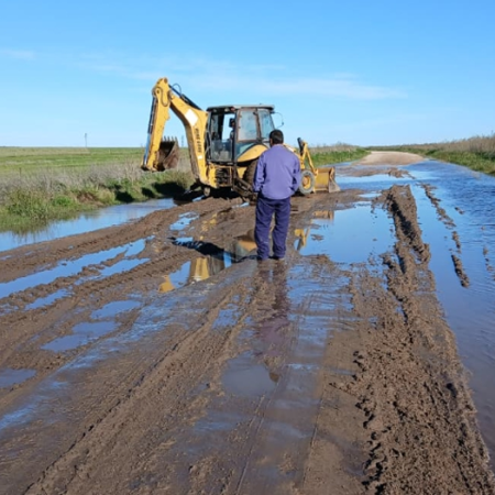 El EMSUR realizó intervenciones estratégicas para mejorar la transitabilidad en la zona rural del distrito